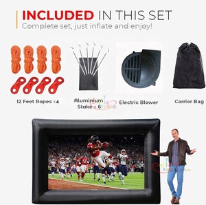 Écrans de cinéma <span class=keywords><strong>2023</strong></span>, écran de projection gonflable portable, écran de projection mobile extérieur, écran de cinéma gonflable, tente de cinéma - Product Image 5