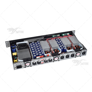 Amplificateur de puissance vidéo numérique professionnel, <span class=keywords><strong>4</strong></span> <span class=keywords><strong>canaux</strong></span>, <span class=keywords><strong>1000W</strong></span>, 1U, haute puissance, Audio et vidéo - Product Image 6