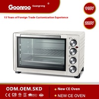 Four grille-pain convectionnel électrique professionnel 60L pour usage domestique avec fonction de cuisson