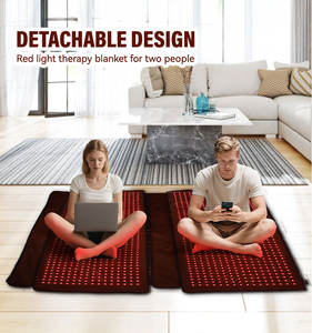 منتج جديد 660nm 850nm مخصص للجسم بالكامل علاج بالضوء الأحمر رقاقة ثلاثية بالأشعة تحت الحمراء بقيادة ضوء أحمر كيس نوم للعلاج - Product Image 3