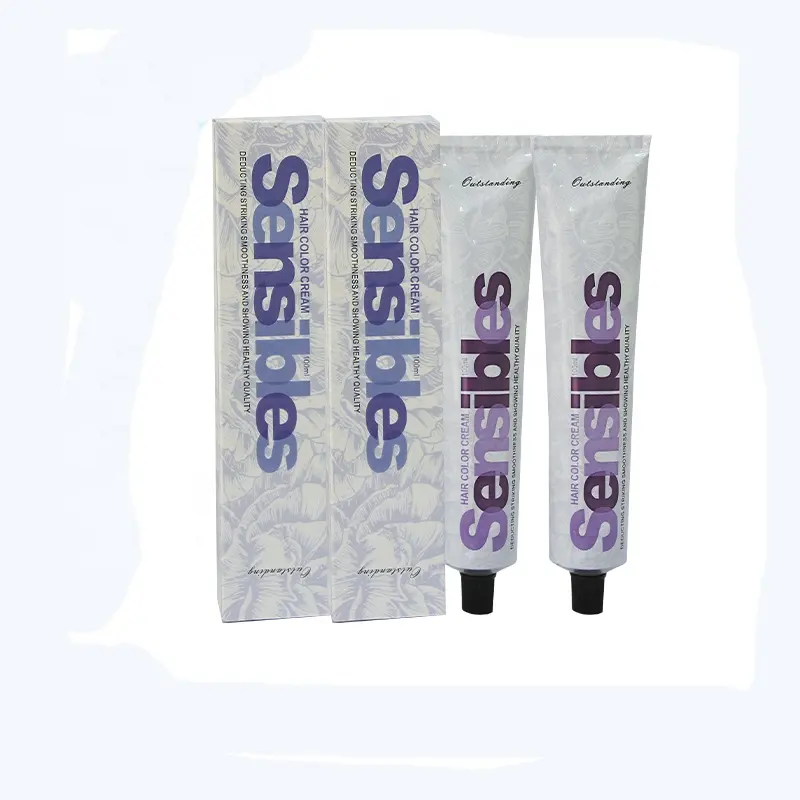 Toptan ücretsiz örnek profesyonel düşük amonyak özel etiket oje buz boya kalıcı anti-alerji krem saç rengi 100ml