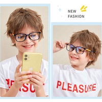 Monture optique TR90 pour enfants, garçons et filles, branches de printemps, lunettes Anti-lumière bleue, lunettes d'ordinateur pour enfants, nouvelle collection