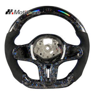 Volante Deportivo Personalizado de Fibra de Carbono Forjado con LED e Indicador de RPM para BMW 2017-2026 G01 G02 G05 G20 G21 G22 G30 G31 G80 G29 X3 X4 X5 X6 M2 M3 M4 - Product Image 1