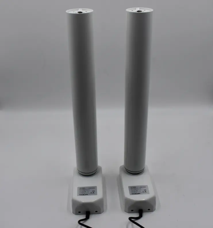 1200N Elektrische 3-stufige Teleskop-Hebe säulen 1000mm Steuerung zum Verkauf automatische höhen verstellbare Tischbein heben