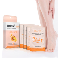 Poudre de gelée cristalline douce végétalienne pour pédicure spa, aux arômes de citron, lavande et rose, à base de plantes sèches, fournitures de manucure pour adultes et soin des pieds