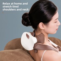 N13 Nacken- und Schultermassagegerät für Halswirbelsäule und Trapezmuskel Elektrisches Knet-Shiatsu Schmerzlinderungsgerät