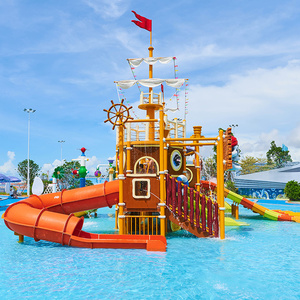 Trò chơi nước cao cấp cho hồ bơi sợi thủy tinh trượt nước Công Viên Nước Dịch vụ thiết kế tùy chỉnh - Product Image 1