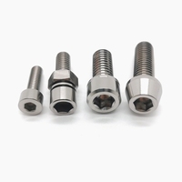 Vis métriques personnalisées M5 M6 M8 M10 M12 M14 en nylon et titane, à tête hexagonale Torx, usinées CNC, grade 8, certifiées ISO9001