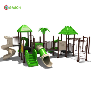Toboggans en plastique pour enfants, équipement de terrain de jeux extérieur, combinaison de toboggan extérieur - Product Image 2