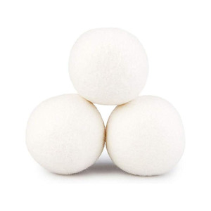 Boules de séchage en laine 100% biologique 6cm/7cm/8cm, boules de séchage naturelles écologiques pour la lessive - Product Image 6