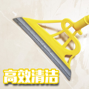 Balai magique 31 cm, deux sections, manche en plastique blanc avec lame en silicone pour le nettoyage des vitres de la salle de bain et de la douche - Product Image 4