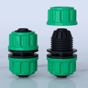 Connecteur de réparation de tuyau en PVC 1 pouce 1/2 pouce, raccord droit en plastique pour tuyau d'eau, idéal pour l'irrigation de jardin - Product Image 2