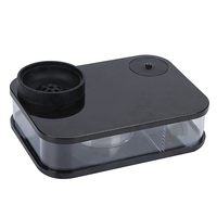 RTS vente en gros de narguilé portable lumière LED Shisha accessoires acrylique narguilé tasse ensemble de narguilé jetable