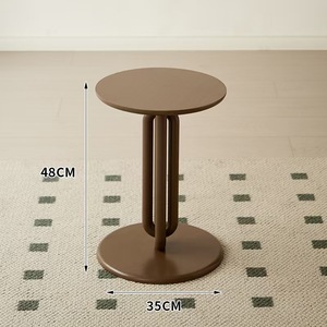 Modern Round Nesting <strong>Table</strong> Set 3 Piece <strong>Stackable</strong> <strong>Side</strong> <strong>Tables</strong> for Living Room Accent Furniture Multi Functional Home Decor - Product Image 6