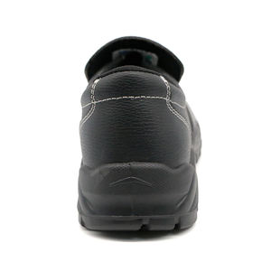 <span class=keywords><strong>Scarpe</strong></span> <span class=keywords><strong>Antinfortunistiche</strong></span> MaxiTough in Pelle Nera a Grana Grossa, Popolari, Basse <span class=keywords><strong>e</strong></span> Traspiranti, con Punta in Acciaio, Suola Intermedia in Acciaio, Antistatiche, Suola Esterna in PU/PU - Product Image 5