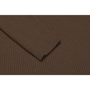 Suéter de cuello alto ajustado y acanalado para hombre, tejido elástico, manga larga, cálido para invierno, para uso casual o de oficina. - Product Image 5