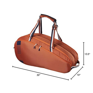 Borsa <span class=keywords><strong>da</strong></span> <span class=keywords><strong>tennis</strong></span> e pickleball in poliestere per 6 racchette, modello Athletic |   Imbottito Impermeabile |   <span class=keywords><strong>Scarpe</strong></span> Leggere, Resistenti, Antifurto, con Scomparto Separato, alla Moda - Product Image 2