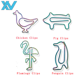 Clip para Papel con Diseño Creativo de Pingüino Colorido y Ecológico, Recubierto de PET, de Alambre de Hierro, con Logotipo Personalizado, de Fábrica <span class=keywords><strong>Profesional</strong></span> - Product Image 3