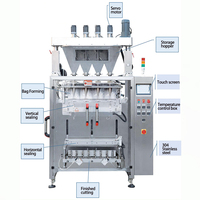 Machine de remplissage et d'emballage automatique multi-voies pour sachets de poudre de café 2g 3g 5g 7g