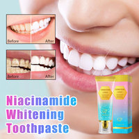 Dentifrice OEM à Marque Blanche, Formule Originale à la Niacinamide, 100g, Parfum Pêche, Blanchissant pour Adultes, Usage Domestique, Soin Dentaire