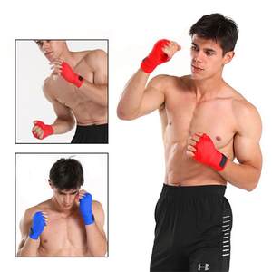 Vendas de Boxeo Transpirables Estilo Mexicano Semi-Elásticas, Soporte de Muñeca para MMA, Guantes Deportivos Unisex para <span class=keywords><strong>Muay</strong></span> <span class=keywords><strong>Thai</strong></span>, 1 Par - Product Image 5