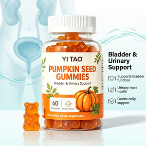 Gomitas de Semillas de Calabaza de Marca Privada OEM/ODM, Suplemento Dietético Vegano Sin Azúcar para el Apoyo del Tracto Urinario, MOQ Bajo de 50 Piezas - Product Image 2