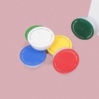 Bouchons de bec verseur flexibles en plastique de 42 mm, accessoires de couvercle de bec verseur multicolores sur mesure pour bidons d'huile