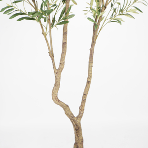 240Cm Nhân Tạo Ô Liu Cây Giả Lụa Nhà Máy Nhân Tạo Trong Nồi Với Ô Liu Trái Cây Cho Hiện Đại Trang Trí Nội Thất Trong Nhà - Product Image 5