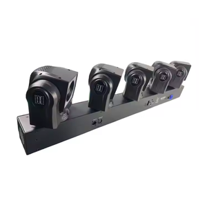 Recommandation Promotionnelle : Projecteur LED mobile 5x60W 4-en-1, 320W RGBW à cinq têtes DMX RDM pour soirées et boîtes de nuit - Product Image 3