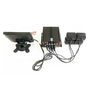 8CH hard disk mdvr and sd card 8 channel mobile dvr support two-way talking microphone RS485 RS232 protocol
