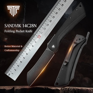 In stile giapponese moderno <span class=keywords><strong>Higonokami</strong></span> 14C28N coltelli da tasca Clip coltello pieghevole con manico G10 - Product Image 2