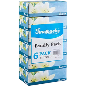 Mouchoirs en papier en gros, paquet souple, 2 plis, en boîte, épaissis, ultra doux, gaufrés effet coussin d'air, esthétique tournesol - Product Image 1