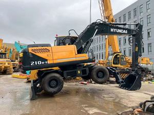 Seconda mano HUNDAIY <span class=keywords><strong>wheel</strong></span> escavatore <span class=keywords><strong>hyundai</strong></span> 210W-9 escavatore di seconda mano a buon mercato per la vendita - Product Image 6
