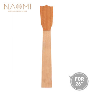 NAOMI mogano Ukulele collo Ukulele 26 pollici tenore Ukulele Ukulele liutaio DIY Hawaii parti per <span class=keywords><strong>chitarra</strong></span> <span class=keywords><strong>accessori</strong></span> senza foro di piolo - Product Image 2