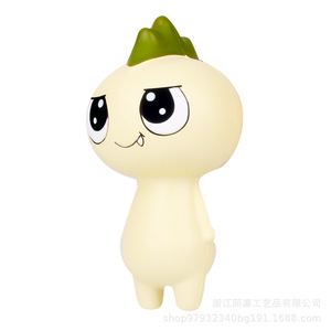 Pu Cartoon Character Soft Toy <b>Squishy</b> Stress Relief Fidget Toy For Kids Age 2 To 4 Years Unisex Gift Decor - Product Image 3