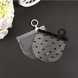 Sacchetto in PVC Riciclabile Personalizzato con Chiusura a Zip <span class=keywords><strong>e</strong></span> Linguetta, Non Stampato, con Logo Personalizzato, Chiusura Scorrevole, per Organizzatore di Fermagli per Capelli - Product Image 6