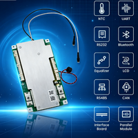 BMS LiFePO4 24S 80A avec protection contre les surintensités réglable, communication 4G GPS Bluetooth pour batteries de traction 72V