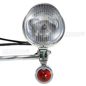 Phares rétro universels pour moto 12V, clignotants, feux antibrouillard, lampes auxiliaires, feux de croisement pour Honda/Yamaha/Suzuki - Product Image 4