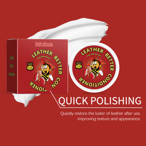 JAKEHOE Produit populaire Meubles Entretien du <span class=keywords><strong>cuir</strong></span> Nettoyage en profondeur Rénovation lumineuse Bottes de canapé Crème de nettoyage à polir le <span class=keywords><strong>cuir</strong></span> - Product Image 2