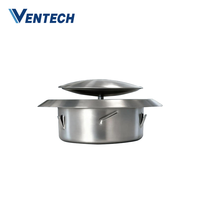 Ventech HVAC Systems Parts – Diffuseur de ventilation mural et de plafond réglable, prise d'air ronde pour bureau