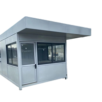 YIJI Style chaud léger Design moderne structure en acier boîte sentinelle mobile couleur personnalisée 15 + ans durée de vie pour les chantiers de construction