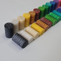 자신리 컬러풀 당구 큐 페룰 드래곤 스케일 사이즈 25mm*15mm 페룰 큐 스틱 로드 당구 용품
