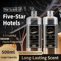 Diffuseur d'huiles essentielles d'aromathérapie - Artisanat sans sulfate ni alcool, parfum longue durée 2 mois, haute transparence
