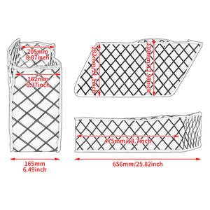 Kit de Forro para Alforjas de Motocicleta para <span class=keywords><strong>Harley</strong></span> Touring Road King, Alforjas de Fábrica 1993-2013, Acolchado de PU Impermeable, Extensible y Cónico - Product Image 3
