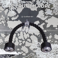 Corde de triceps en acier robuste pour la vente en gros, en polyester et acier confortables, idéale pour les entraînements en salle de sport et la musculation