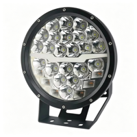 Projecteur de travail LED rond 8,6 pouces 220W, étanche IP68, 12-48V, 15840lm, lampe auxiliaire de conduite pour voiture tout-terrain, camion, chariot élévateur, engins