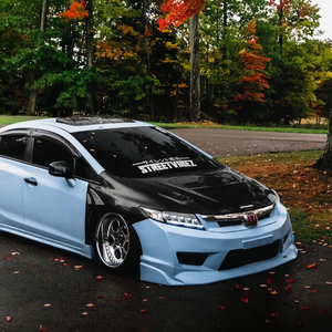 ชุดแต่งรอบคันสำหรับรถยนต์ฮอนด้า ซีวิค รุ่นที่ 9 ไทป์เฟอร์ FD2 ชุดแต่งกันชนหน้า สเกิร์ตหน้า ทำจากพลาสติก ABS สำหรับปี 2012 ถึง <span class=keywords><strong>2015</strong></span> - Product Image 5