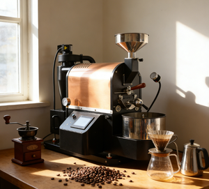 Machine à torréfier le café Wintop à écran tactile 500g 1 Kg 2kg 2.5kg Petite torréfactrice à café - Product Image 3