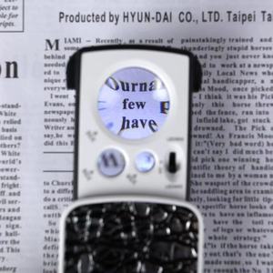 Vente en gros, Loupe 30/60/90X, lecture d'évaluation, grossissement élevé, bijoux, LED UV, lumière coulissante, Loupe - Product Image 3