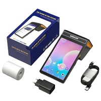 Tablette POS Android 14 8 pouces avec imprimante 80 mm et lecteur NFC |   Terminal de point de vente intelligent pour restaurant